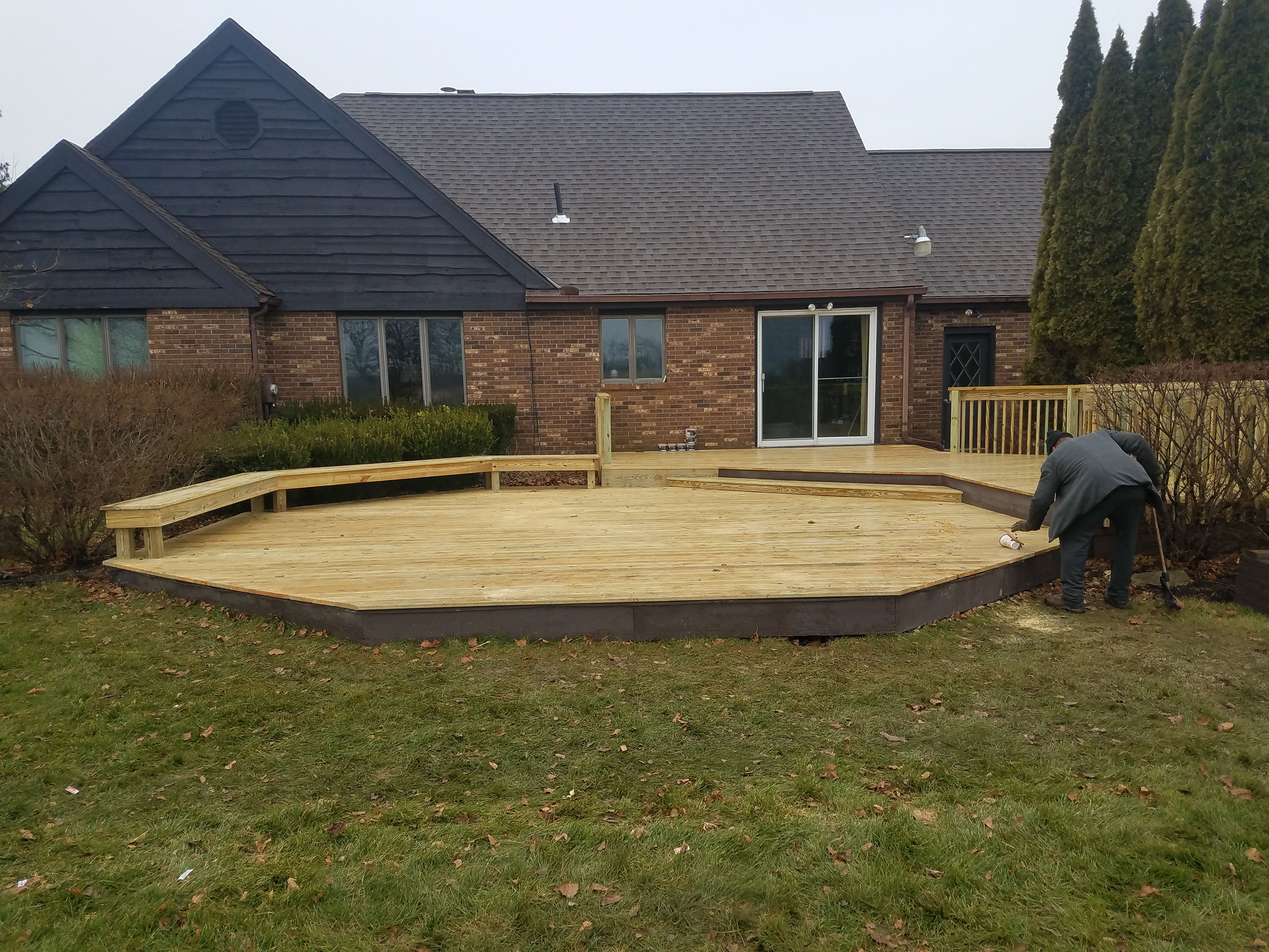 new Deck by Amish Built Construction