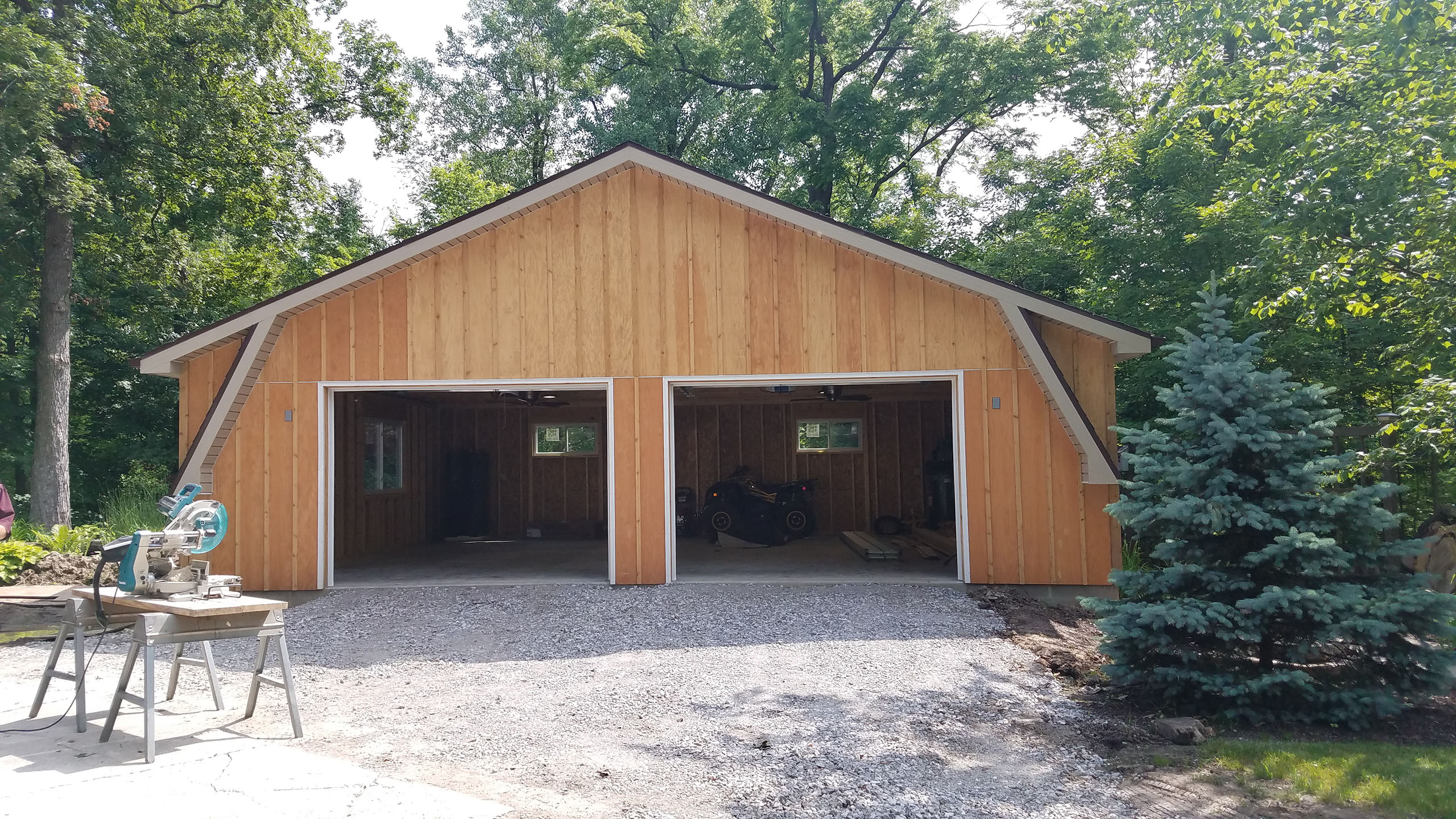 new Garage by Amish Built Construction